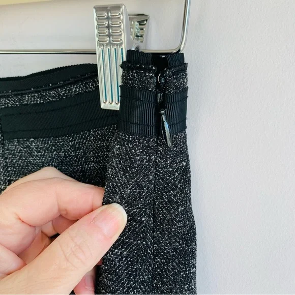 The Limited Pencil Skirt Dark Grey Office Work Professional EUC Small - Picture 2 of 6